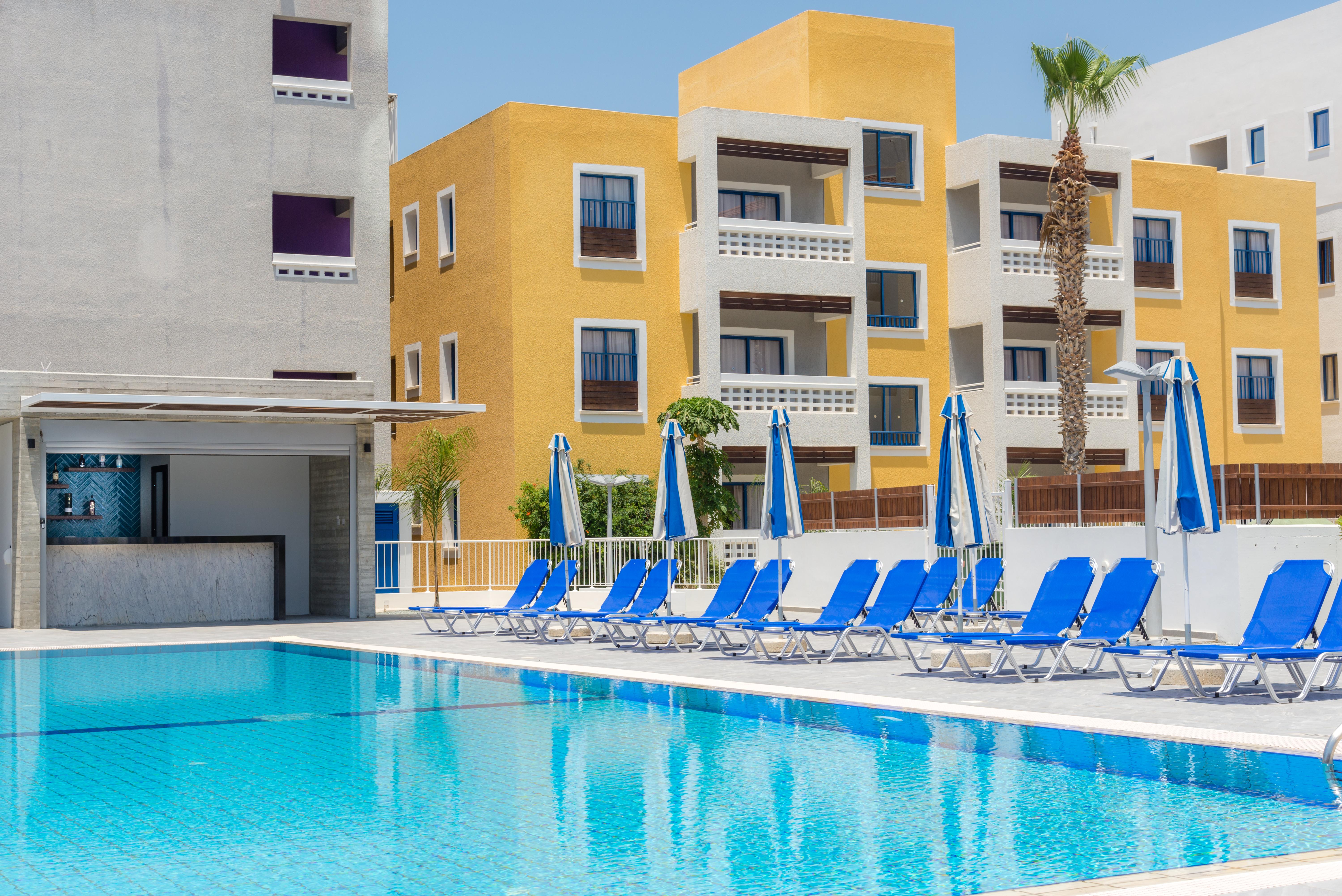 Kefalos Damon Hotel Apartments Paphos Eksteriør bilde