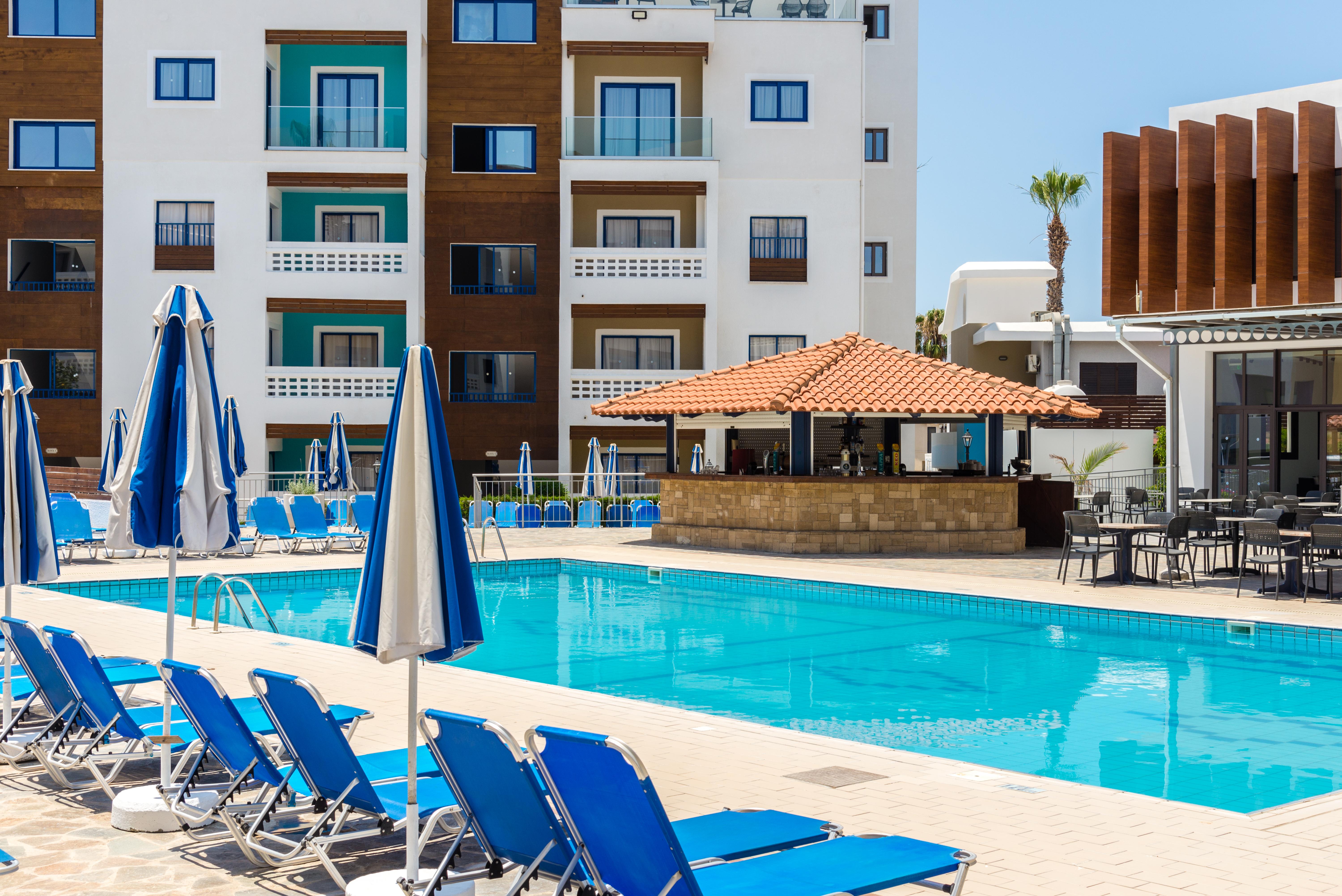 Kefalos Damon Hotel Apartments Paphos Eksteriør bilde