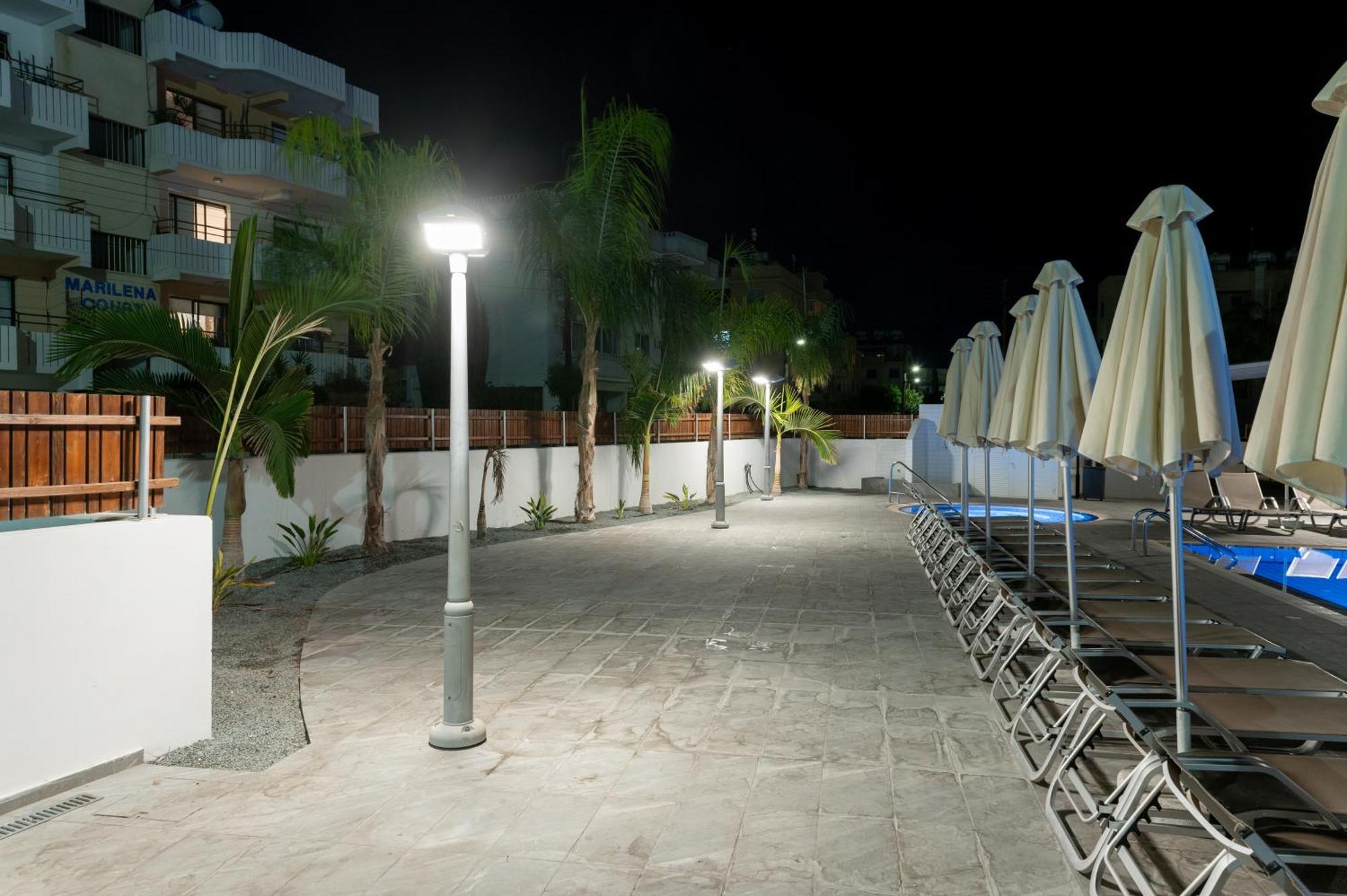 Kefalos Damon Hotel Apartments Paphos Eksteriør bilde